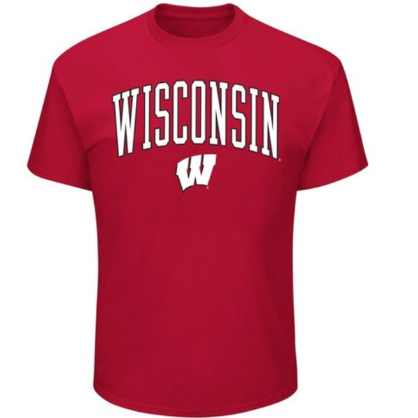 Red wisconsin badgers shirt